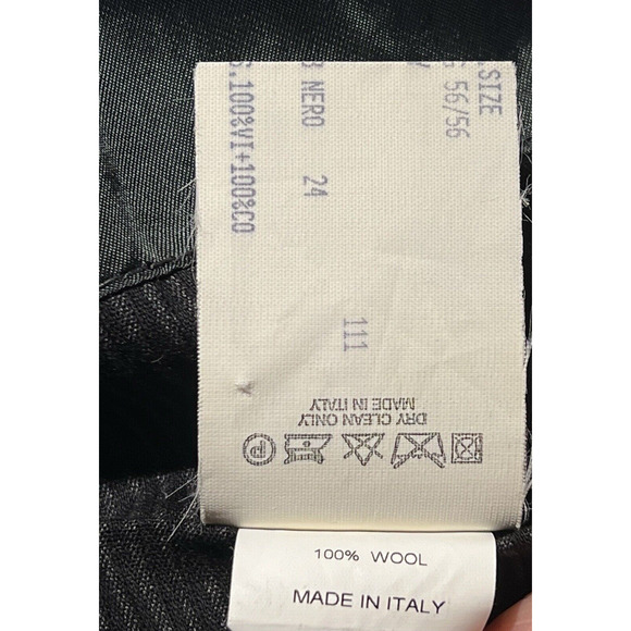 John Varvatos Collection 44R Dark Gray Micro Stripe Blazer Sport Suit Jacket - Picture 16 of 16